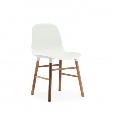 Chaise Form pieds noyer