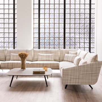 Table basse Solapa Chêne - 120x120x30 cm