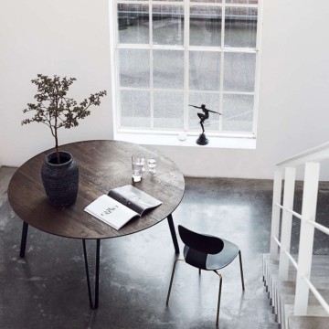 Table à diner Space Smoked D.150