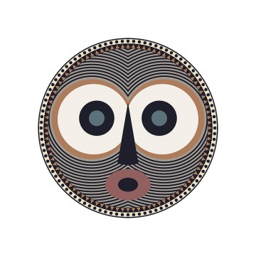 Lot de 6 dessous de verre - Hypnose