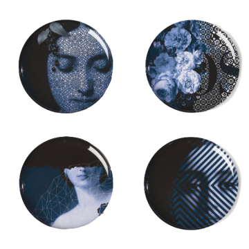 Assiettes YUAN OSORIO