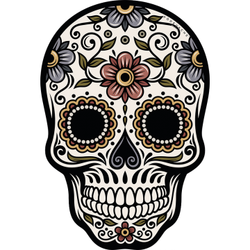 Set de table - Calavera