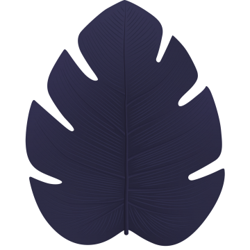 Tapis - Feuille violette