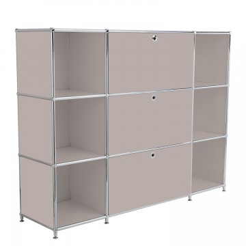 Buffet 3 modules avec rangements