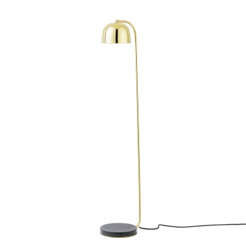 Lampadaire Grant Brass