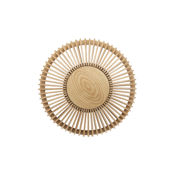 Applique Clava Up Wood