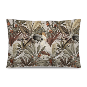 Coussin extérieur - Cacatoès blanc