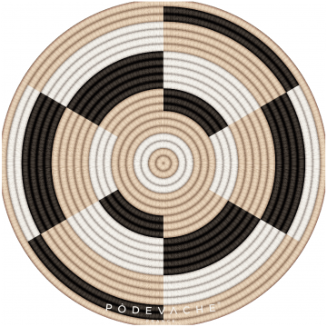 Lot de 6 dessous de verre - Arusha