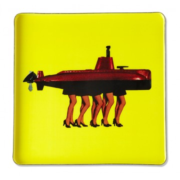 Plateau carré Crazy Navy