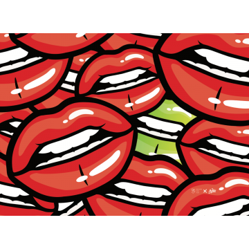 Set de table - Red Mirror