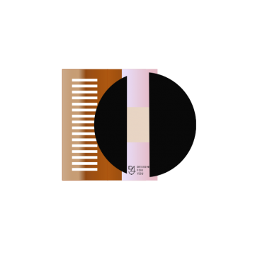 Lot de 6 dessous de verre - Thirties