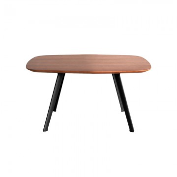 Table Basse Noyer Solapa - 60x60x36cm