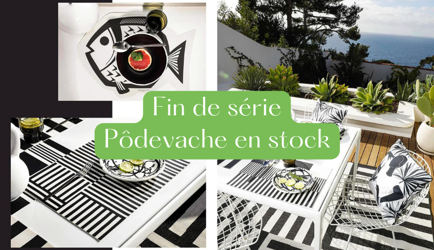 Fin de série Pôdevache en stock