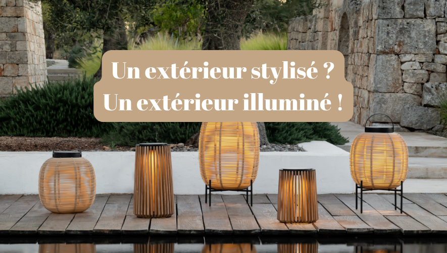 UN extérieur stylisé ? Un extérieur illuminé !