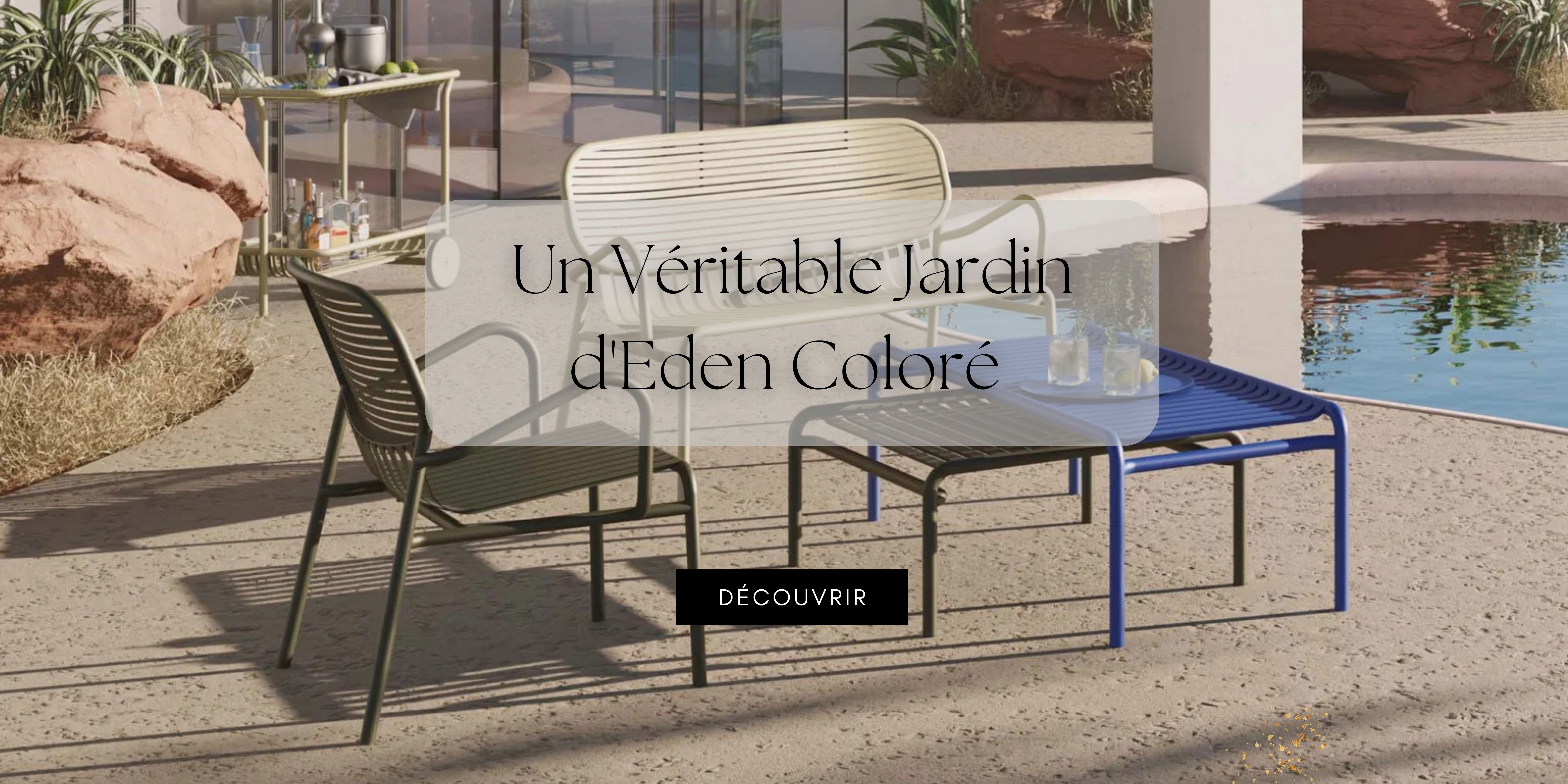 Un véritable Jardin D'EDEN coloré 